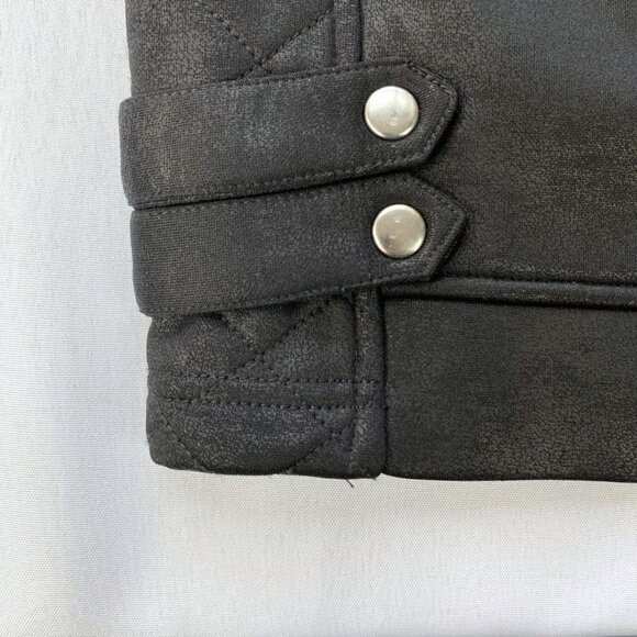 SPORT THE KOOPLES BLACK QUILTED ZIP JACKET - L - Picture 10 of 11